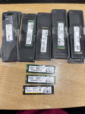 512GB M.2 2280 NVMe SSD Solid State Drive - Various Brands Used LOT