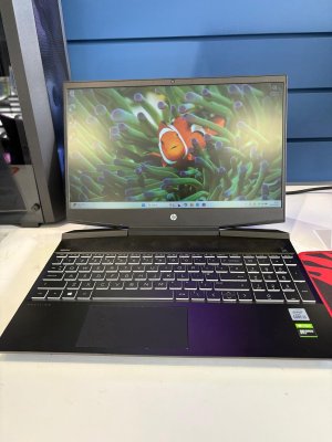 HP Pavilion Gaming 15-DK Gaming Core i5-10300H 16GB RAM 500GB SSD GTX 1650 Ti 15.6 FHD Screen