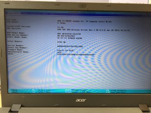 ACER ASPIRE E5-552G MOTHERBOARD AMD-FX8800P R7 CPU 8Gb RAM (O49)