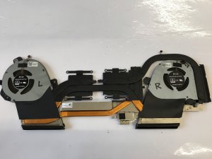 Asus Rog Zephyrus GA502IV AMD Thermal Cooling Heatsink+Fans 13NR03V0AM0101 (P6)