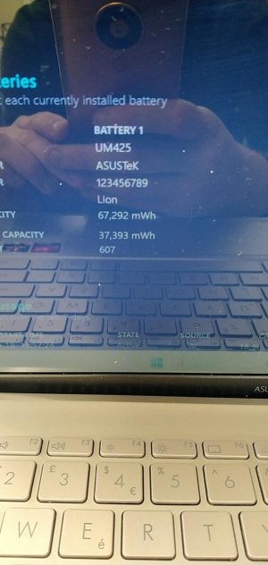 ASUS ZENBOOK UM425I BATTERY C41N1904-1 +15.48V 67WH (N1)