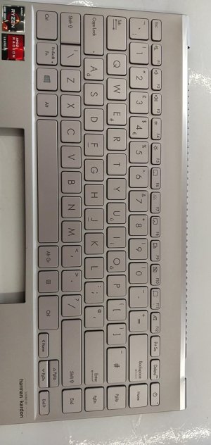 ASUS ZENBOOK UM425I LILAC MIST UK KEYBOARD FOR PARTS HQ21012566007 (N1)