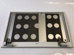 Dell INSPIRON 5502 Laptop Top Lid Rear Cover With Hinges & BEZEL 0MCWHY (O96)