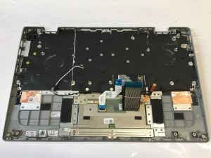 Dell Latitude 3320 Palmrest UK Keyboard Silver 08V3YN Grade B+ (O15)