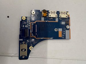 Dell Latitude 7440 USB Audio Power Button Board 0FWN39 (PS4)