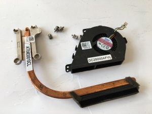 DELL LATITUDE E5430 P27G CPU HEATSINK AND FAN - 0F2T82 / 082JH0 (O70)