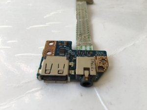 Dell Latitude E5430 P27G USB Audio Jack Board + Cable LS-7905P 2VYFR 02VYFR (O70