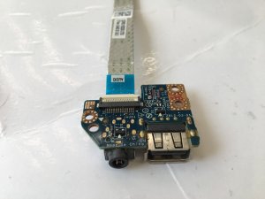 Dell Latitude E5430 P27G USB Audio Jack Board + Cable LS-7905P 2VYFR 02VYFR (O70