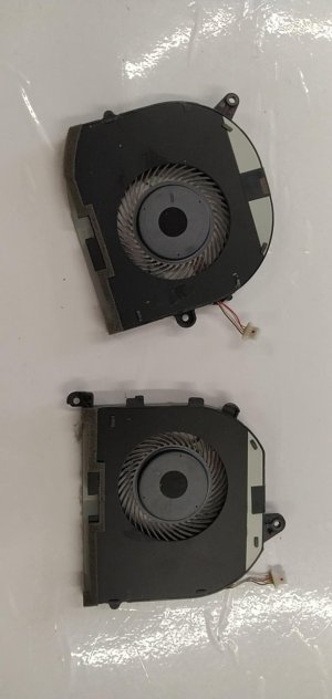 DELL PRECISION 5540 CPU + GPU FANS 0V9H8N 0F01PX (N1)