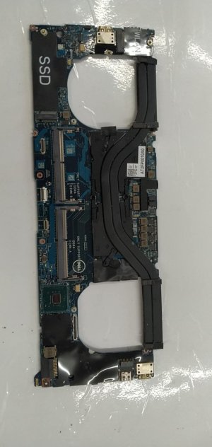 DELL PRECISION 5540 FAULTY I7 MOTHERBOARD I7 9750H FOR PARTS EDP51 LA-H331P (N1)
