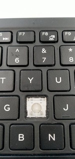 DELL PRECISION 5540 UK KEYBOARD FOR PARTS (N1)