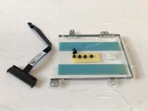 Dell Vostro 15 3515 Laptop Hard Drive Caddy & Connector. P/N: 0JW93P (O18)