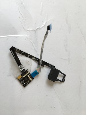 Dell Vostro 15 7500 5501 Fingerprint Reader Pwr Switch Board F3XW38 (SJ8)