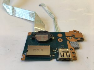 Dell Vostro 3500 P90F CARD Reader USB Board & Cables 0TMRPG LS-G718P (O70)