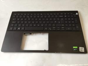 Dell Vostro 7500 TB Palmrest & UK Backlit Keyboard 02KF2N 05M07P (SJ8)