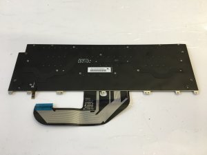 DELL XPS 13 Plus 9320 GERMAN Backlit Keyboard CN-0D6DGK White Platinum (M14)