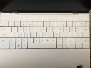 Dell XPS 13-Plus 9320 Palmrest UK Backlit Keyboard & GERMAN TOP TOUCH STRIP (Z6)