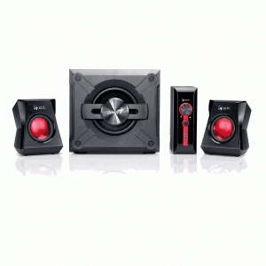 Genius GX Gaming SW-G 2.1 1250 V2 Black & Red Gaming Speaker System