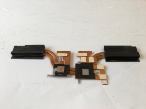 Genuine CLEVO P640HK1 CPU GPU cooling heatsink 6-31-P64KN-100 (O29)