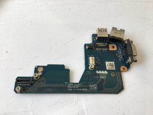 GENUINE Dell Latitude E5430 P27G USB VGA Ethernet Board LS-7901P 04M3HJ (O7O)