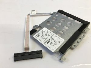 Genuine Dell Vostro 14 5471 SATA HDD SSD 0YG73X Connector Cable + Caddy (F1)