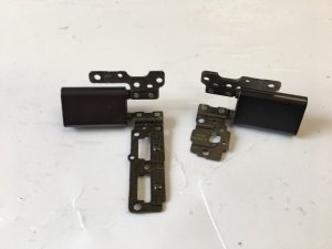 Genuine Lenovo Ideapad Flex 5 14IIL05 screen hinges left and right (Z2)