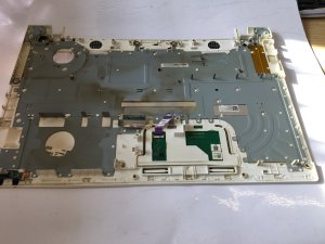 Genuine Tested Toshiba Satellite L50-C-276 Series Palmrest UK Keyboard White SJ3