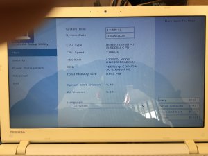 Genuine Toshiba Satellite L50-C-276 Complete 15.6