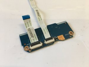 HP 250 G7, HP 255 G7 Laptop Mouse Buttons Board & Ribbon Cables LS-G073P (O3)