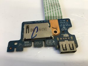 HP Pavilion 15-AY series 14-AY516TX USB & Card Reader Board LS-D702P (O18)