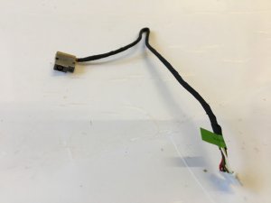 HP STREAM 14-AX SERIES GENUINE DC POWER JACK + SOCKET CABLE 799750-T23 (O32)