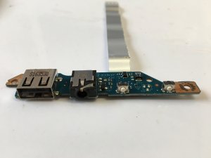 HP Stream X360 11-AA Series 11-AA050sa USB Ports Audio Board LS-E344P Cable (O76