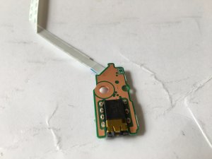 Lenovo Ideapad 1 14ADA05 Audio Jack Board With AWM 20624 Ribbon (SJ7)