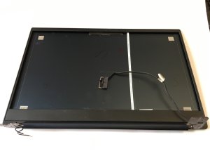Lenovo Ideapad S340-15 LED Rear Lid Assembly, Hinges & Screen Cable & WEBCAM O18