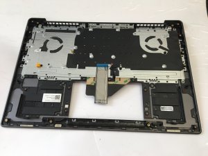 Lenovo Yoga Slim 6 14APU8 Palmrest Cover UK Backlit Keyboard GRADE A (O65)