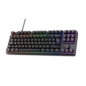 Tecware Phantom+ 80% TKL RGB Mechanical Gaming Keyboard with Wraith Red Switches Black