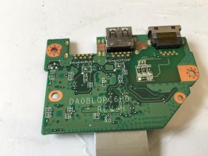 Toshiba Satellite L50-C-1FU USB Lan Board DA0BLQPC6H0 (O81)