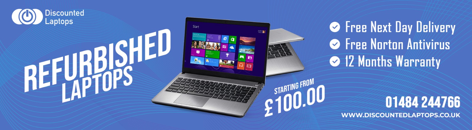 Refurbished Laptops starting from £100